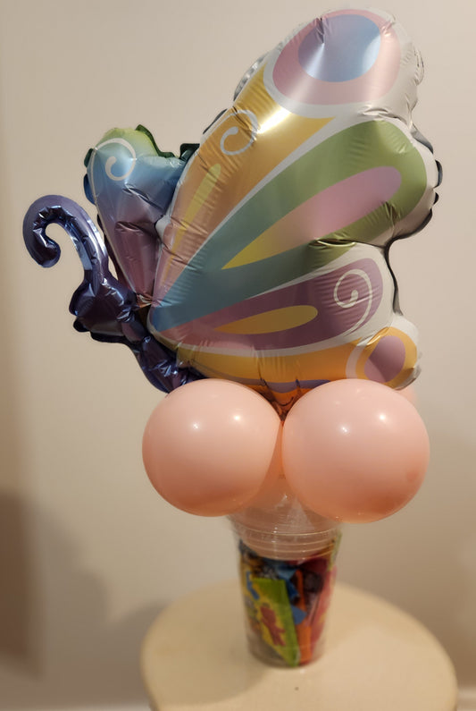 Butterfly Balloon Candy Cup