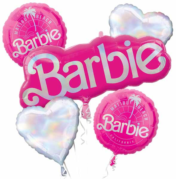 Barbie Balloon Bouquet