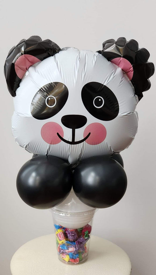 Panda Balloon Candy Cup