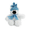 Stuffed Polar Bear With Winter Hat & Scarf